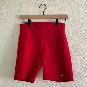 Alo Yoga 5" airbrush high waist biker short